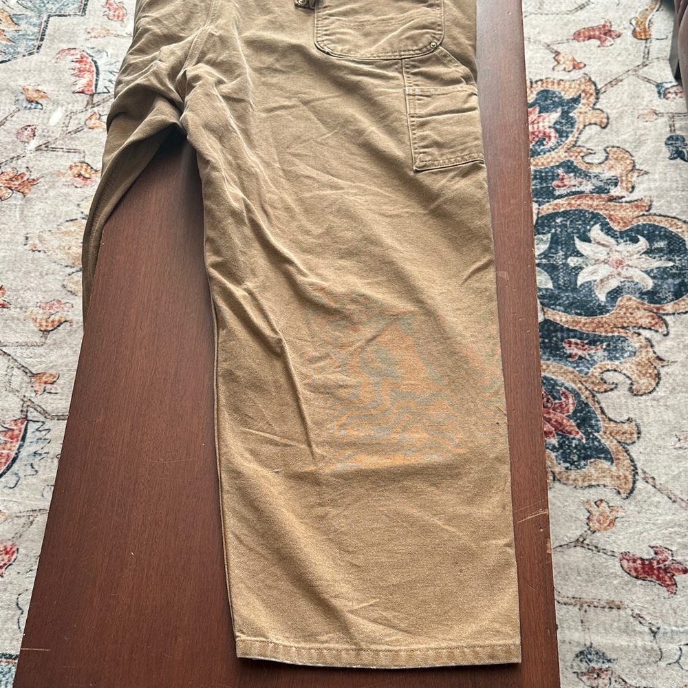 Vintage Carhartt Bib Overalls, XL, 48x29 - Picture 9 of 13